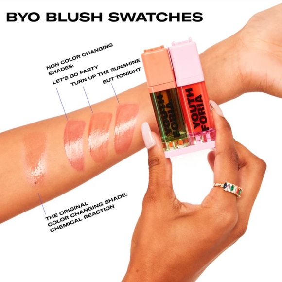 Youthforia TURN UP THE SUNSHINE BYO Blush Oil Full Size .21oz - Picture 3 of 3